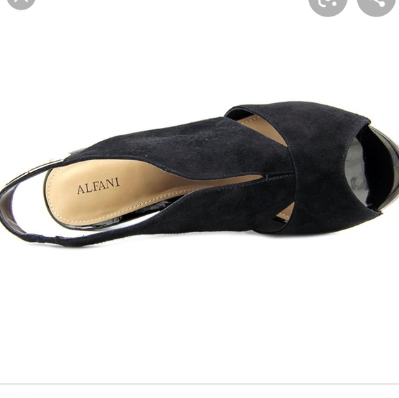 CUT-OUT PEEP-TOE SLING-BACK SUEDE HEELS - Picture 4 of 12